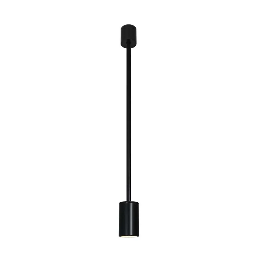 Suspension design DAKATA noire en aluminium 56cm - Style industriel