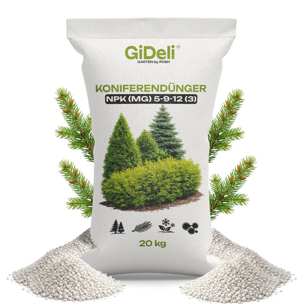 Fertilizzante per conifere 20 kg NPK 5-9-12 – Siepi di Immagine del prodotto 