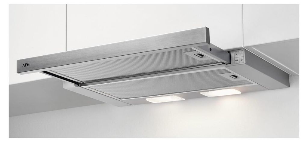 AEG DPB3622S, 330 m³/h, Zvedené / recirkulačné, D, E, D, 64 Obrázok produktu 