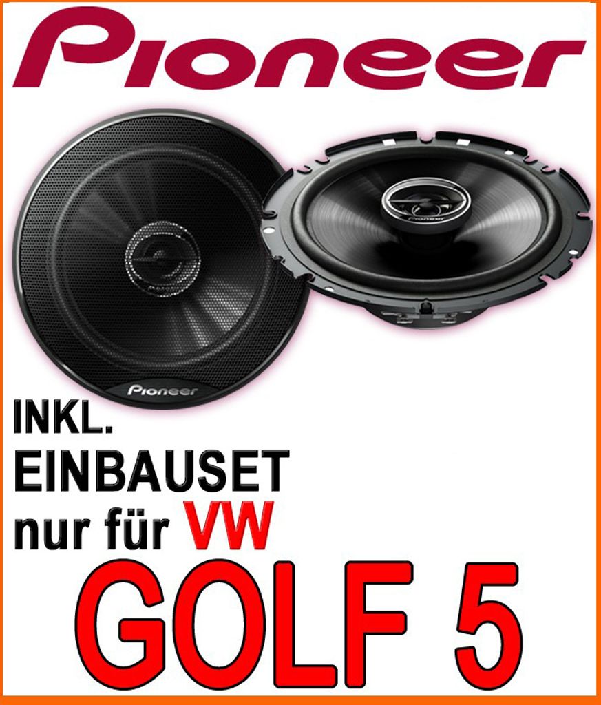 Heck - Lautsprecher - Pioneer TS-G1720F - 16,5cm 2-Wege 300 Produktbild 