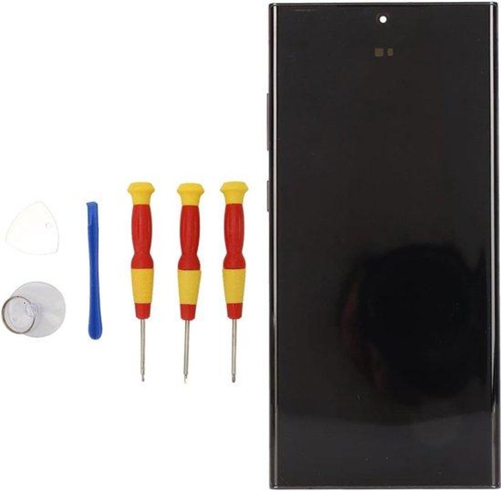 S23 Ultra S918U-Touch-Display-Lassen Sie-Digitizer - Amerikaanse Reparatur-Kit für Touchscreens - Fingerabdruck-Display-Reparatur - Ersatzteilset ...