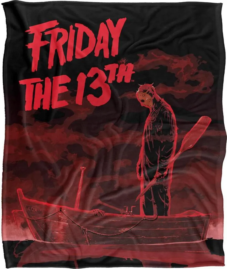 Couverture Friday The 13th Idéale pour Soirées TV et Déco Chambre