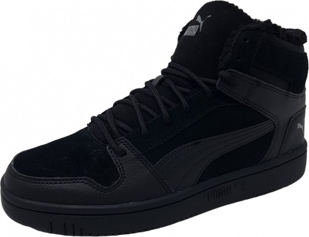 Puma Rebound LayUp SD Fur Sneaker high Schwarz Produktbild 