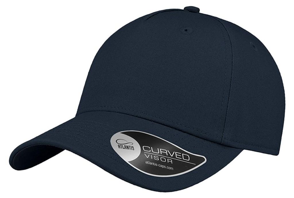 Atlantis Headwear - "Shot" Baseball-Mütze LT3977 (Einheitsgröße) (Marine)