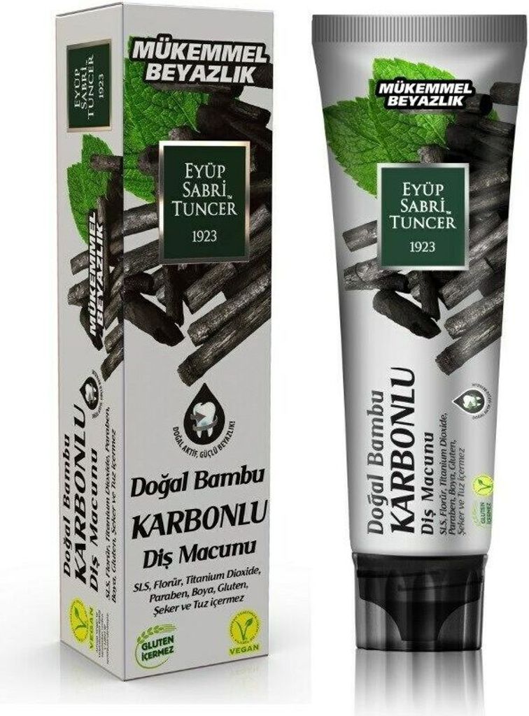 Eyüp Sabri Tuncer Zahnpaste mit natürlichem aktiviertem Produktbild 1