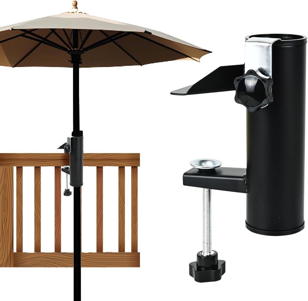 Sonnenschirmständer für Terrasse und Balkon, multifunktionaler und tragbarer Sonnenschirmständer für Terrasse und Gartenveranstaltungen