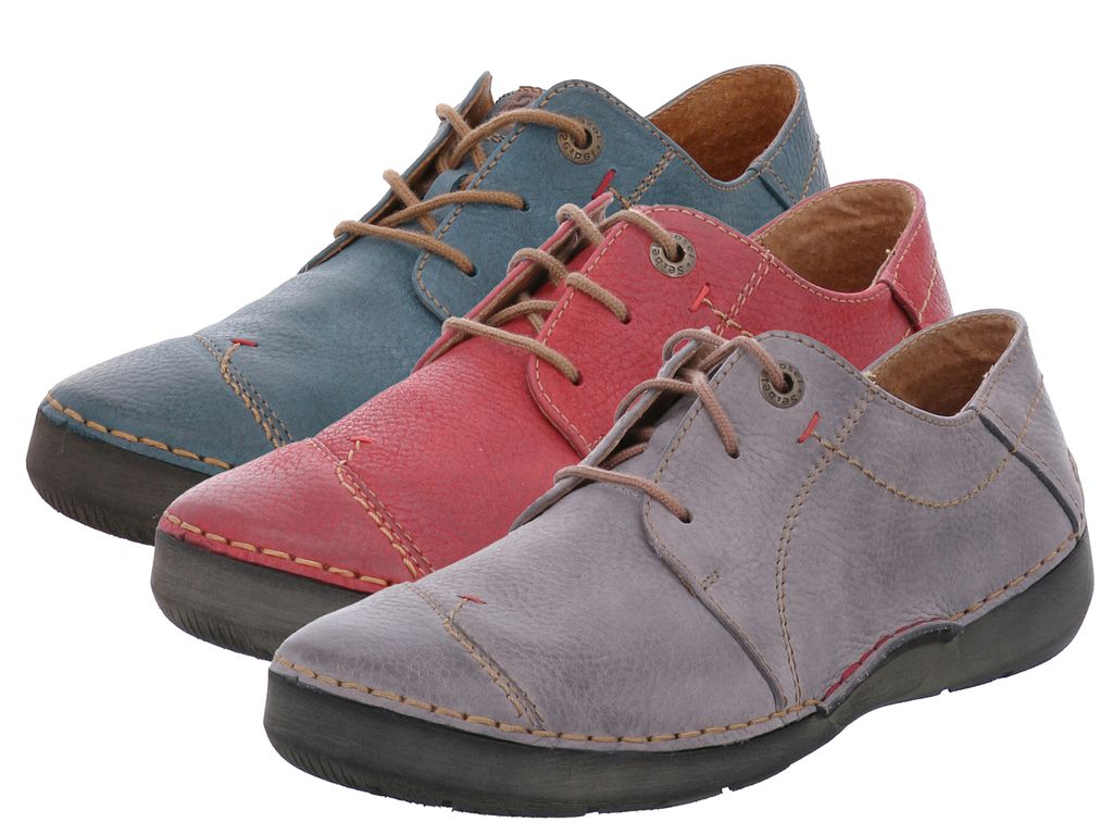 Josef Seibel 59692-796 Fergey 20 Schuhe Damen Halbschuhe Sneaker , Größe:41 EU, Farbe:Rot