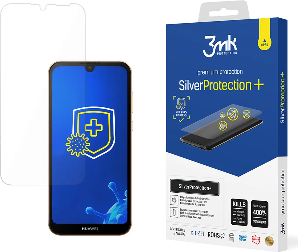 Huawei Y5 2019 - Protezione d'argento 3Mk +