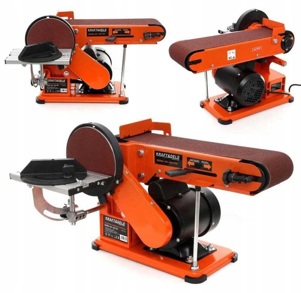 Gecombineerde bandschuurmachine, 600W, model 13405 Productafbeelding 