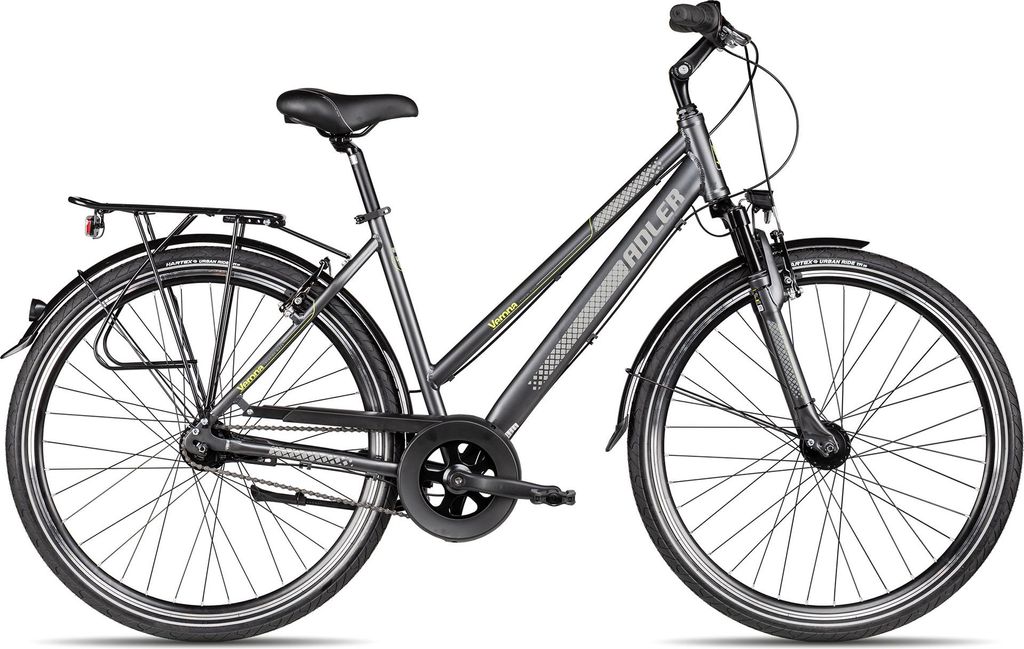 Adler Verona NEXUS Trapez Citybike Damenrad Nabenschaltung Rücktritt 28 Zoll 7-Gang Shimano 28 Zoll Schwarz 45 cm