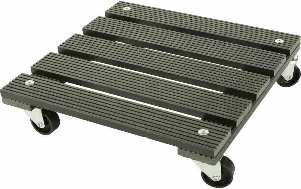 SIENA GARDEN Pflanzenroller WPC, eckig K79429