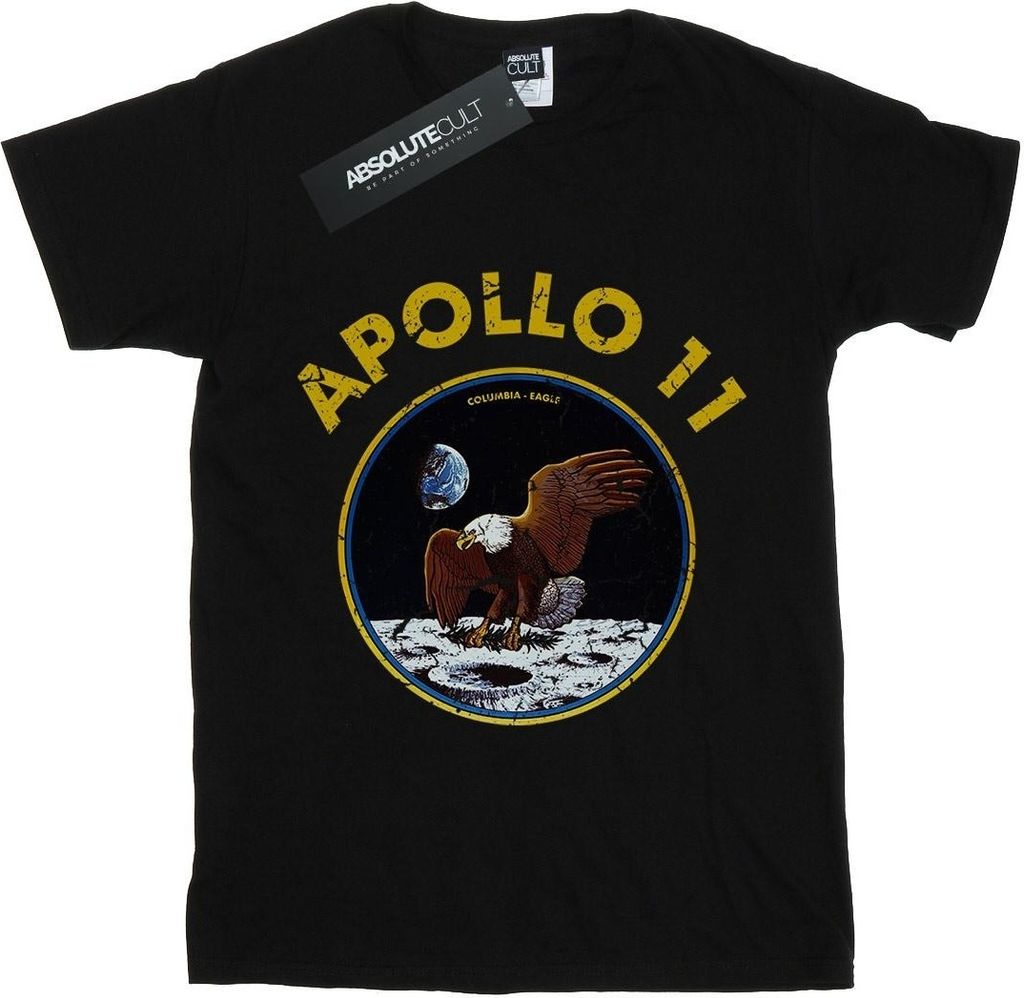 NASA - "Apollo 11" T-Shirt für Jungen BI51513 (128) (Schwarz)