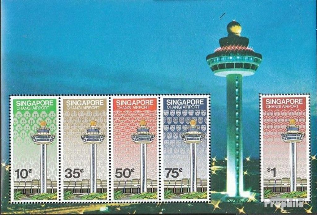 Briefmarken Singapur 1981 Mi Block13 (kompl.Ausg.) Produktbild 