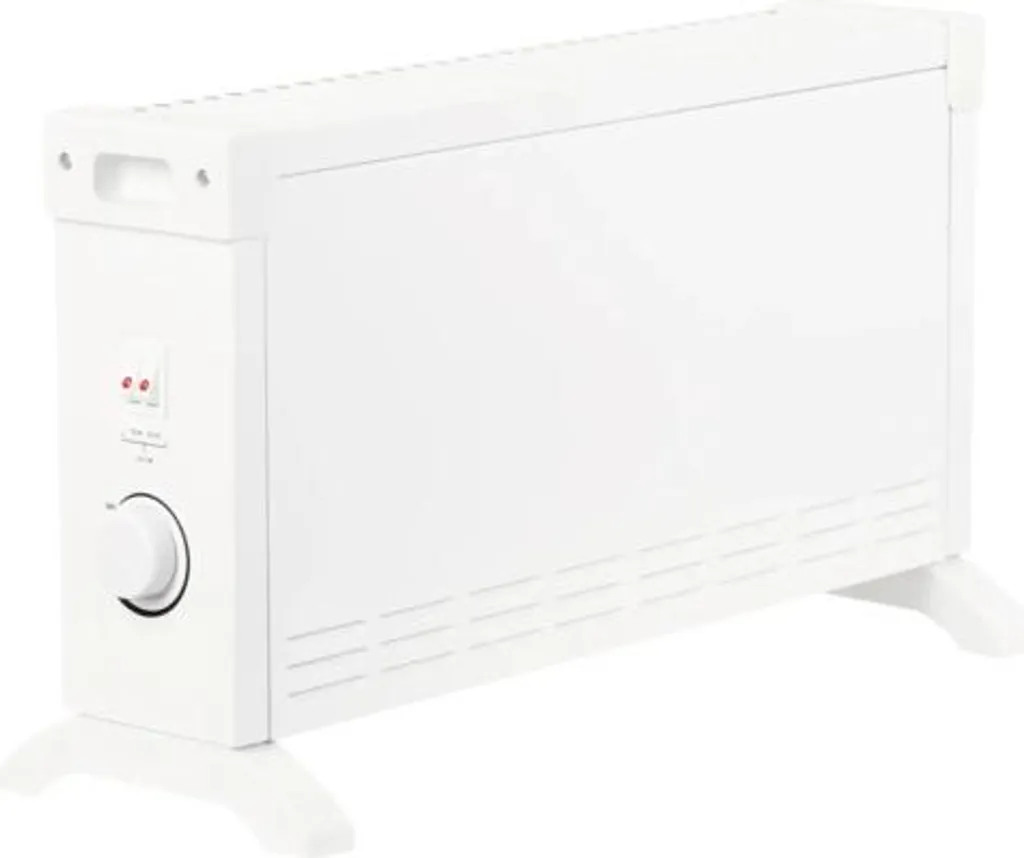 Convecteur EUROM Puissance 2000W - Format Compact 13,7 x 55,2 cm Slim