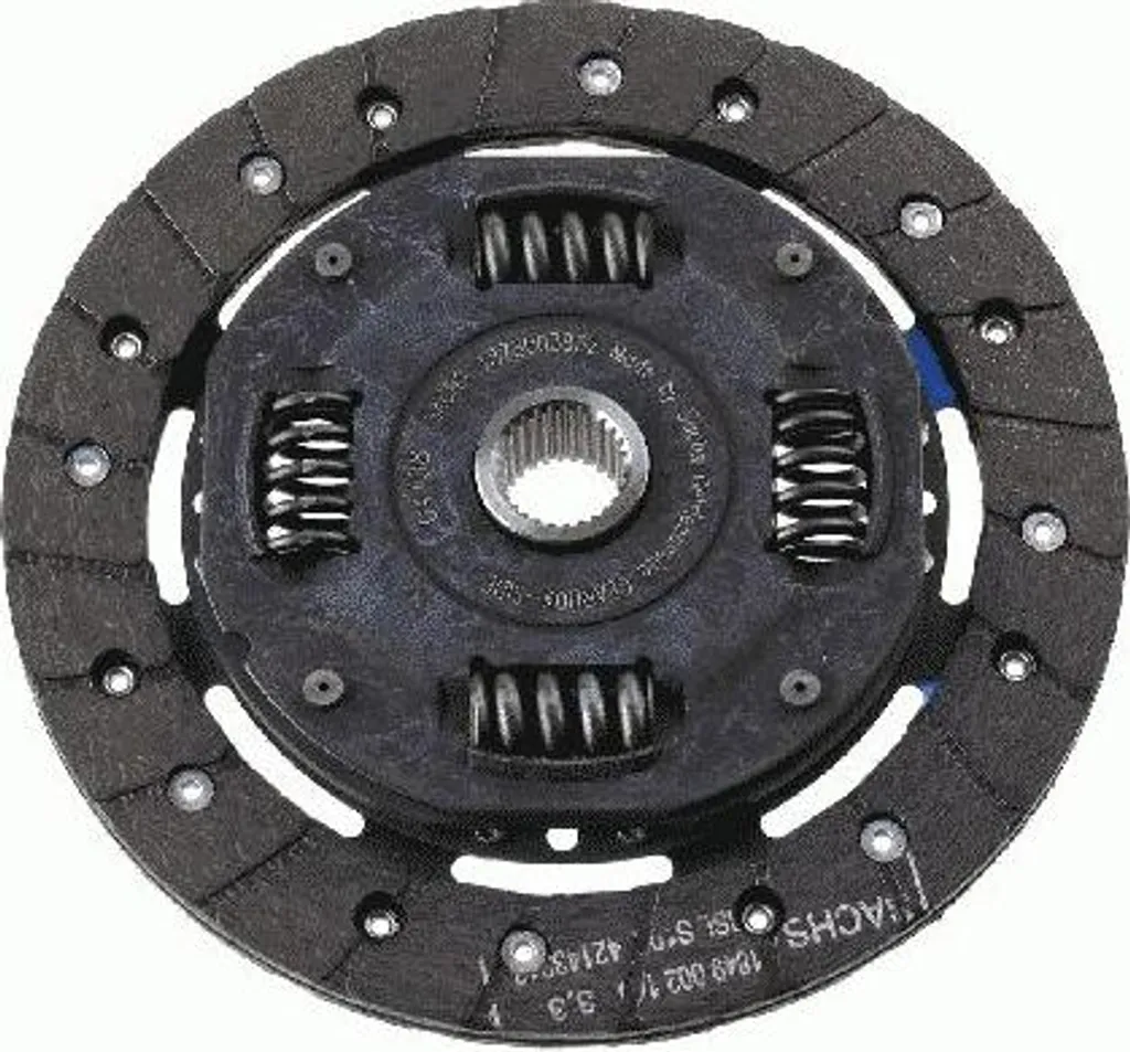 SACHS 1878 003 852 Disque d'embrayage OE 038141031R pour Polo 9N et Fabia