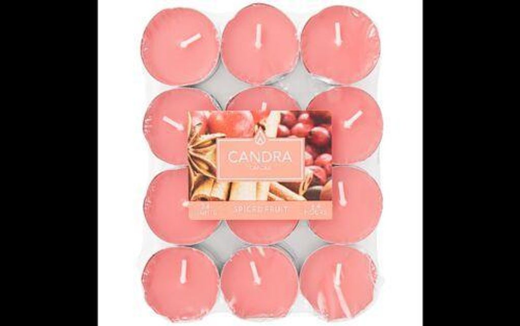 Candra Teelicht 24 Stück Spiced Fruit
