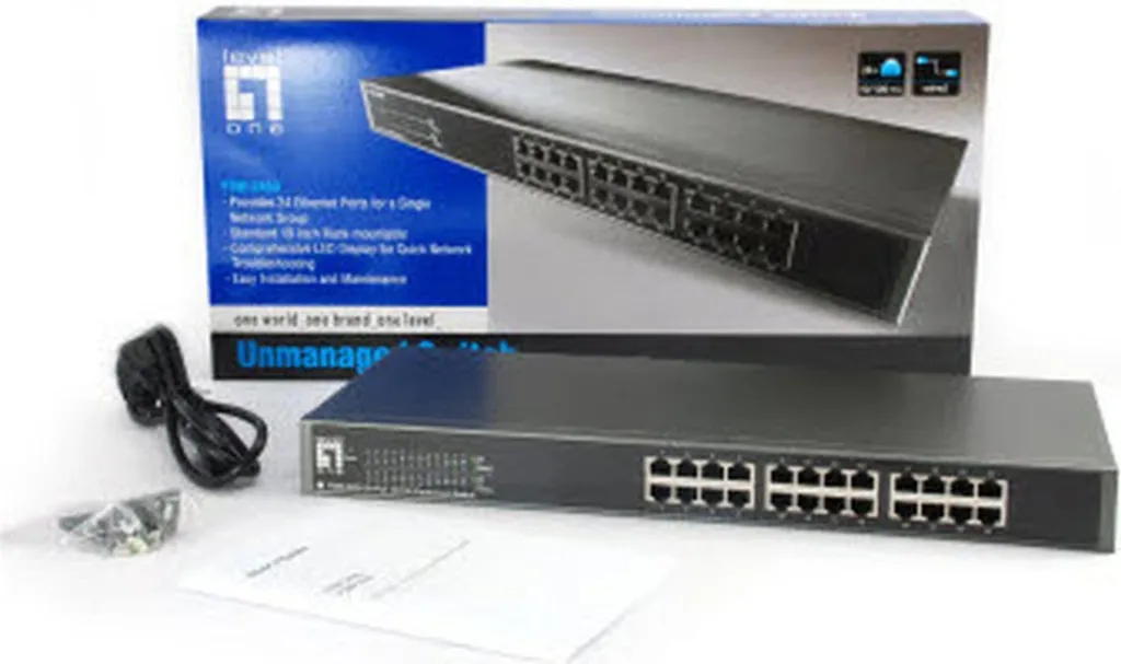 Switch LevelOne FSW-2450 24 Porte 10/100 | Prezzo e Specifiche Online - 11