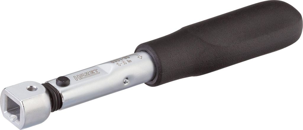 Hazet Drehmomentschlüssel 15 - 35 Nm, Genauigkeit: 2%, 9 x 12 mm Einsteck-Vierkant hohl, Länge 183 mm