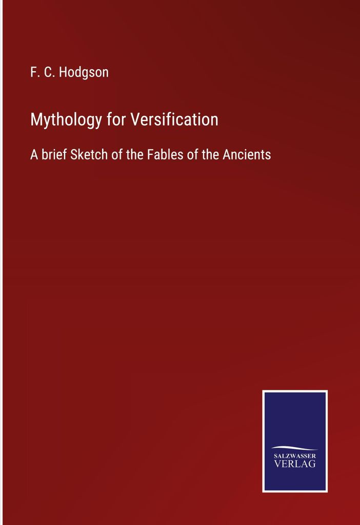 Mythology for Versification