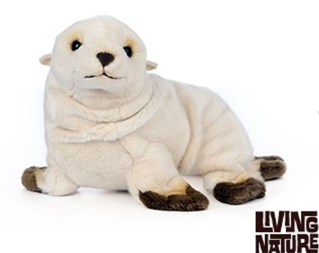 Living Nature Kuscheltier Seelöwenbaby 18cm Plüschtier