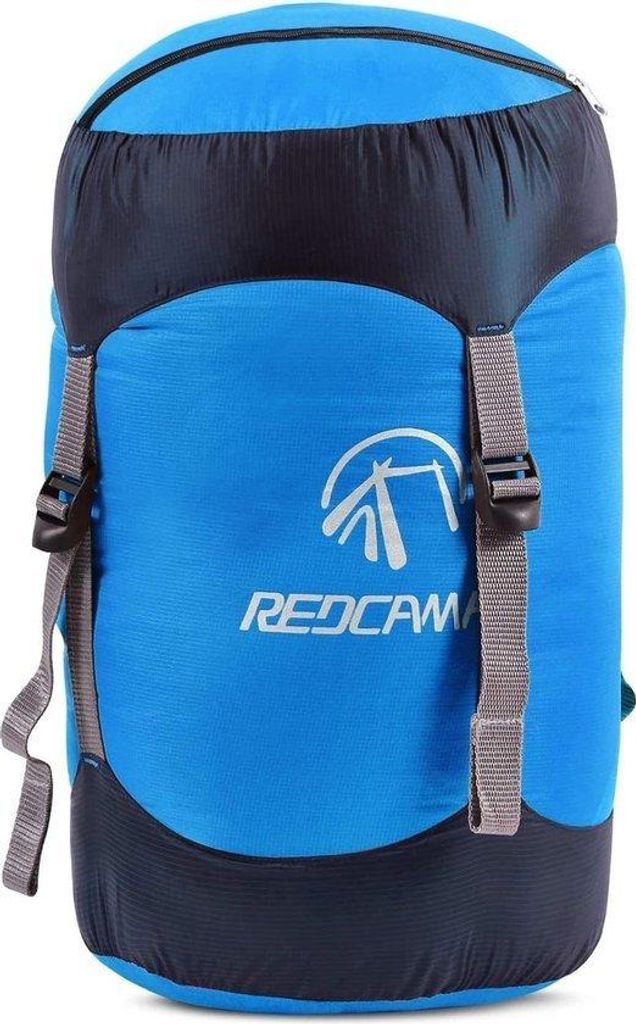 Leichter Kompressionsbeutel 15-35L Nylon schwarz für Schlafsäcke