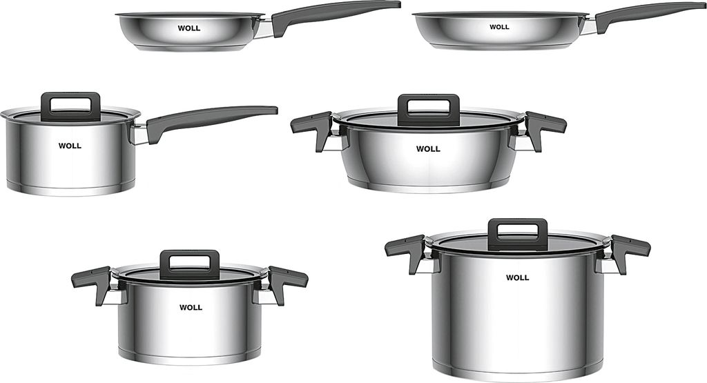 WOLL NCSET002, Schwarz, Edelstahl, Edelstahl, Schwarz, 10 Produktbild 
