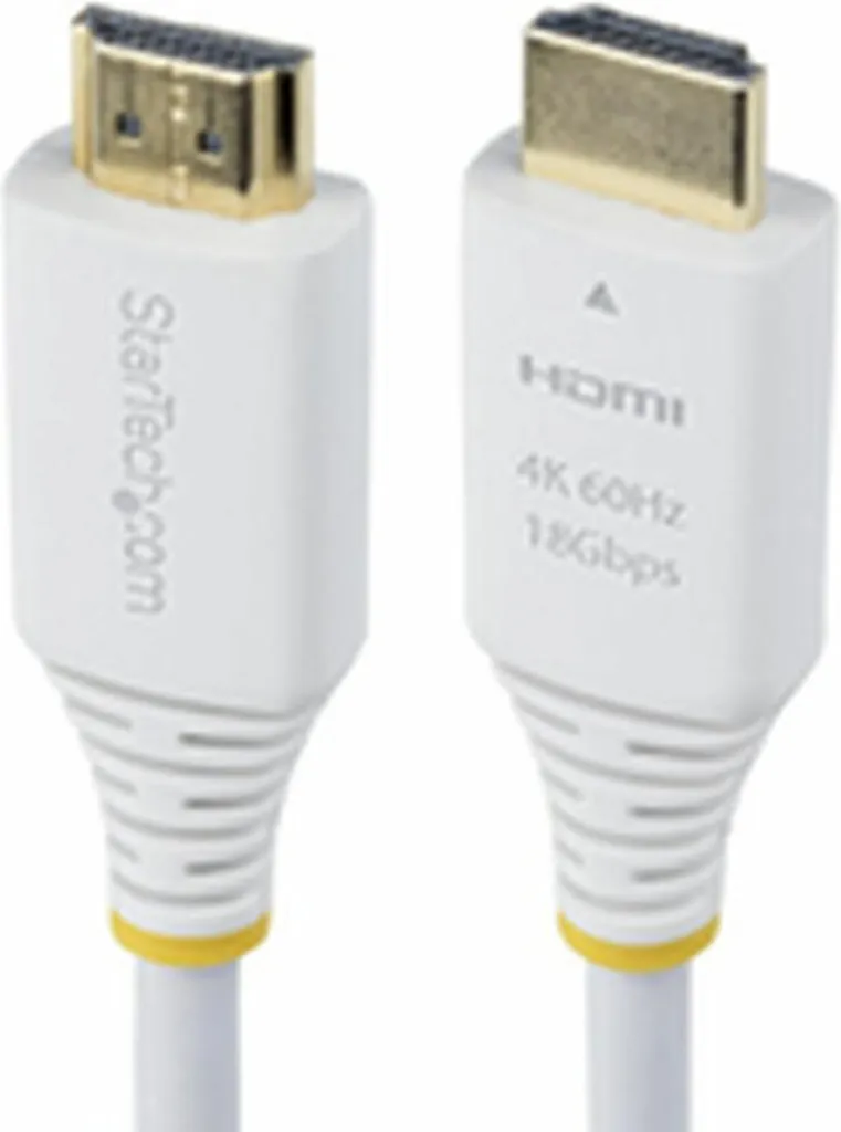 Cavo HDMI 2.0 StarTech 3m Bianco 4K 60Hz - Certificato High Speed