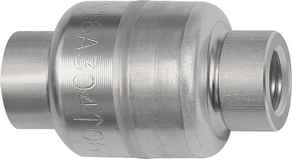 Riegler Rückschlagventil, leichte Bauweise, ES 1.4301, G 3/8, 0,03 bar