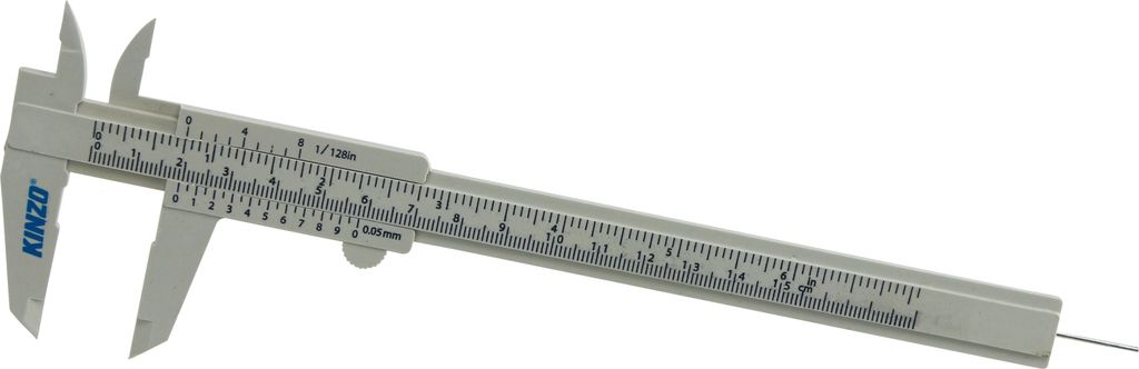 KINZO, Schieblehre, 150mm, Kunstoff