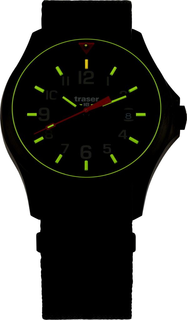 Traser H3 111066 Herrenuhr P67 Officer Pro Black 42mm 10ATM