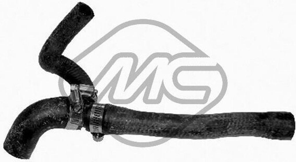 Metalcaucho Kühlerschlauch Wasserschlauch für VW GOLF III (1H1) 08893