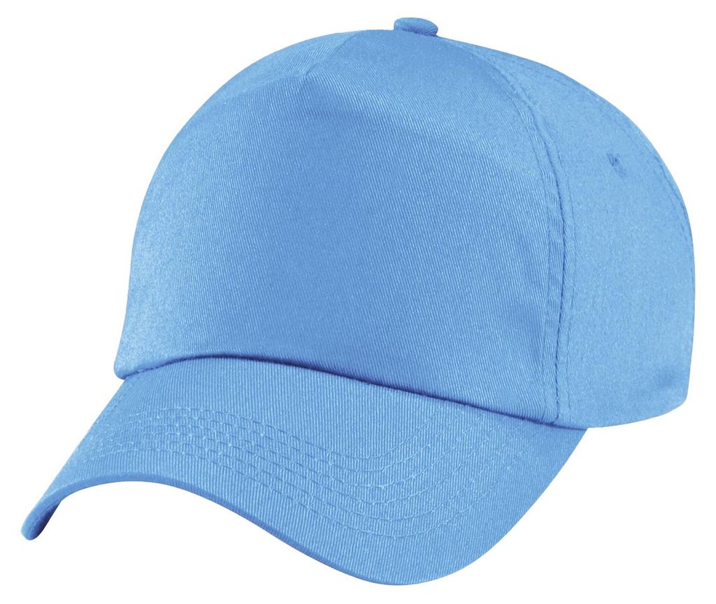 Beechfield - "Original" Kappe 5 Segmente für Kinder FK1379 (Einheitsgröße) (Himmelblau)