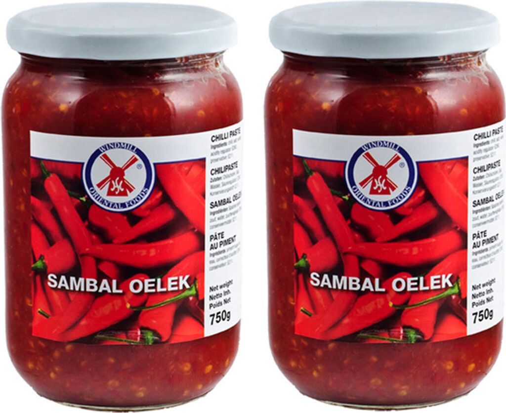 Windmill sambal oelek chilli pasta pálivé chilli korenie Obrázok produktu 