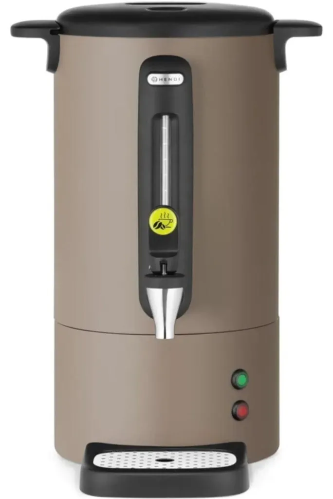 Cafetière professionnelle 7 Litres Hendi UNIQ 1050W avec robinet inox