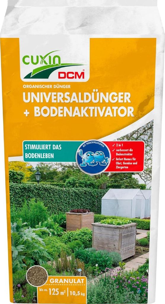 Cuxin DCM Universaldünger + Bodenaktivator 10,5 kg