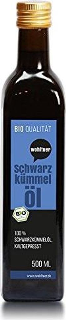 Wohltuer  Schwarzkümmel Öl 500 ml - Kaltgepresst Produktbild 