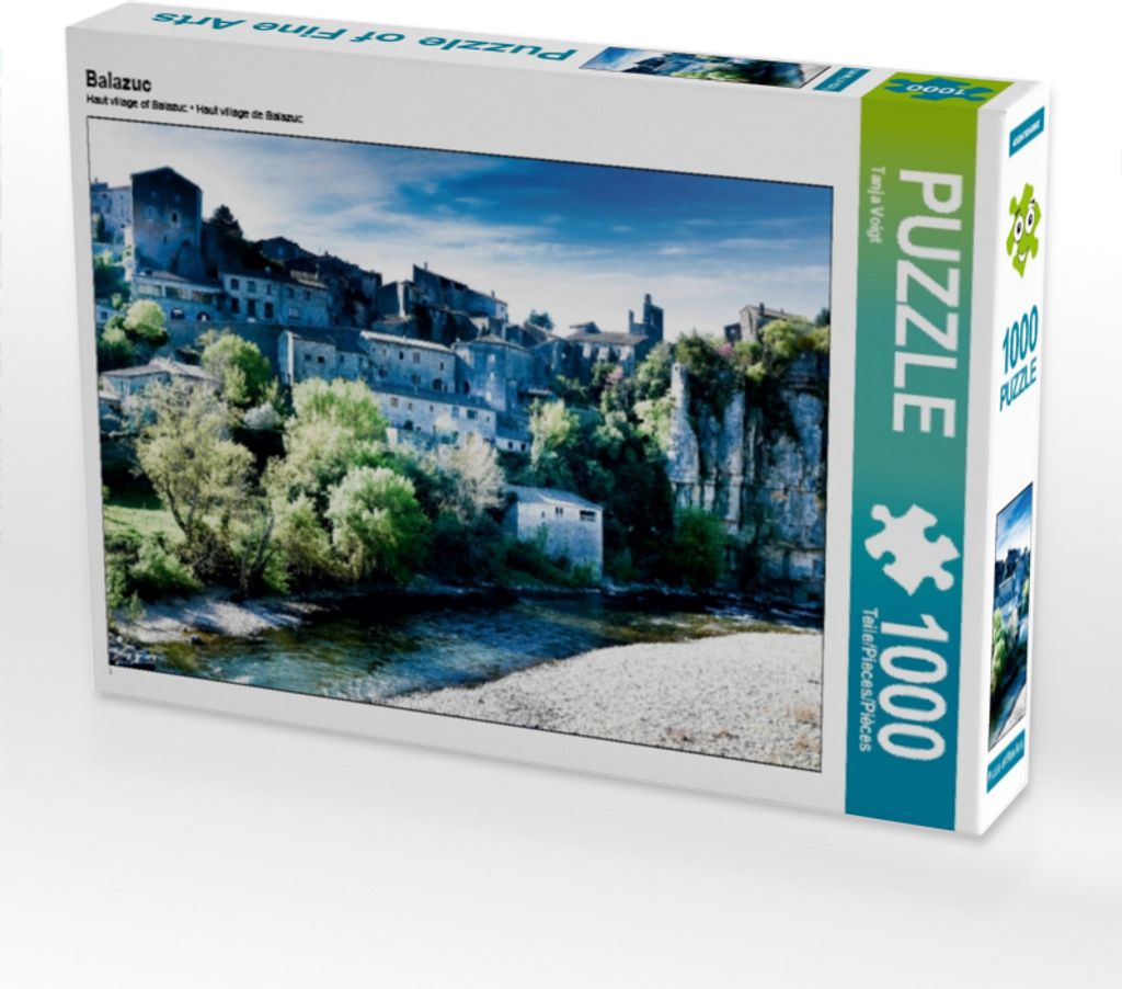Calvendo Balazuc 1000 Teile Puzzle quer 640x480mm, Voigt Tanja; 7415059