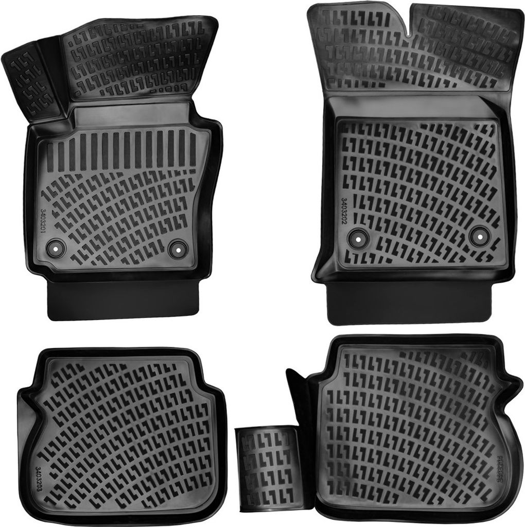 3D Fussmatten passend für Volkswagen Caddy 2003-2010