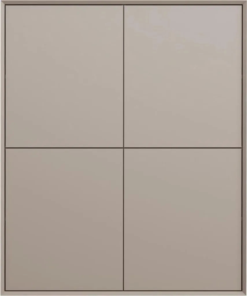 Grand vaisselier moderne 4 portes ORELIA 100 cm - Buffet haut design