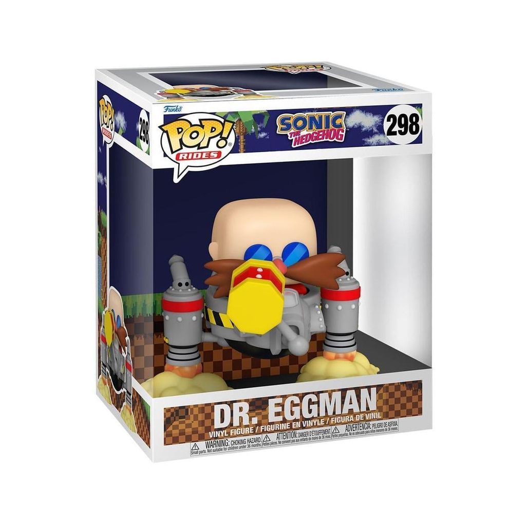 Sonic The Hedgehog - Dr. Eggman 298 - Funko Pop! Vinyl Figur