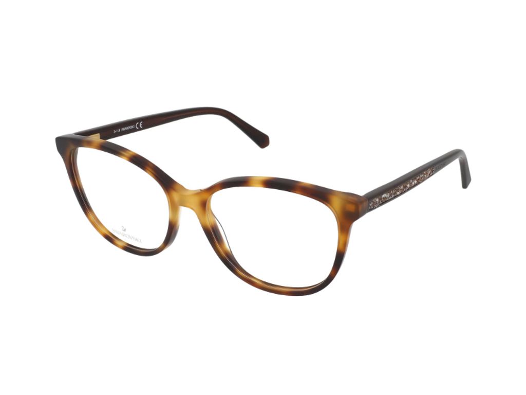 Swarovski SK5264 Dark havana 54/16/140 Damen Brillen