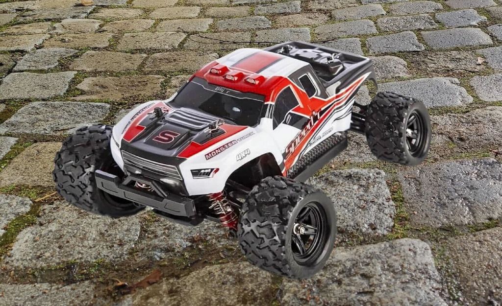 Blij´r Speed´r ferngesteuerter RC Monstertruck Rot 45 km/h, Produktbild 6