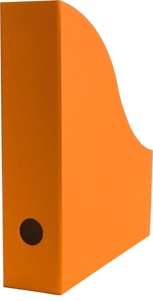 5 x PresentFill Stehsammler - DIN A4 Format - aus Recycling Karton, Orange