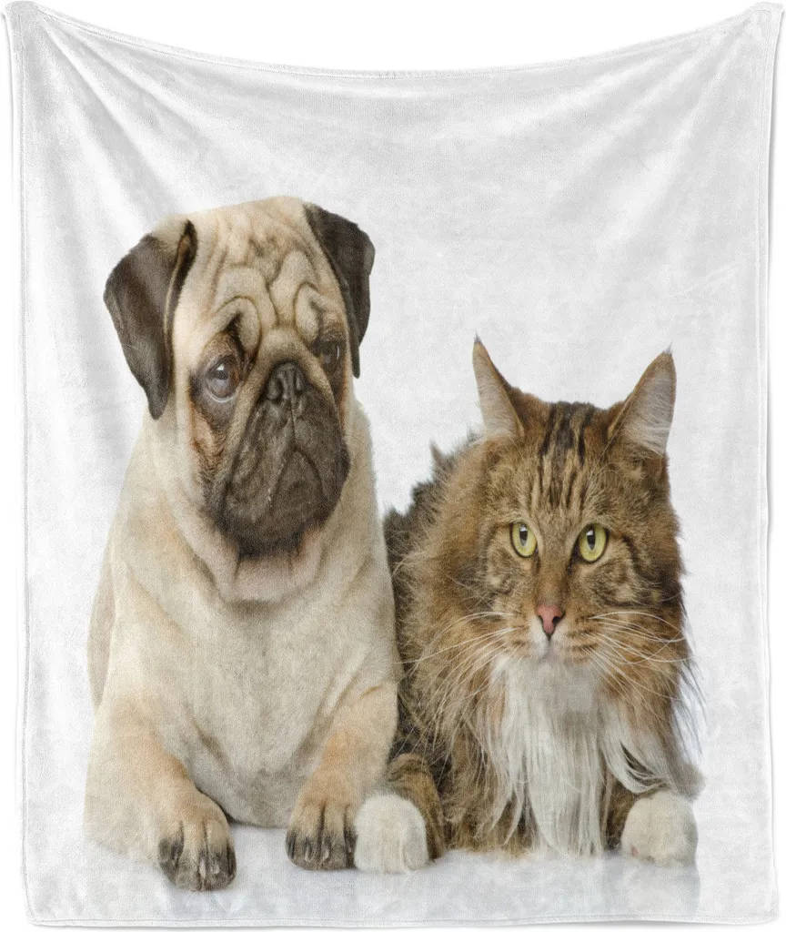 Must-Have Casa: Coperta ABAKUHAUS Animali 175x230 Pile Flanella