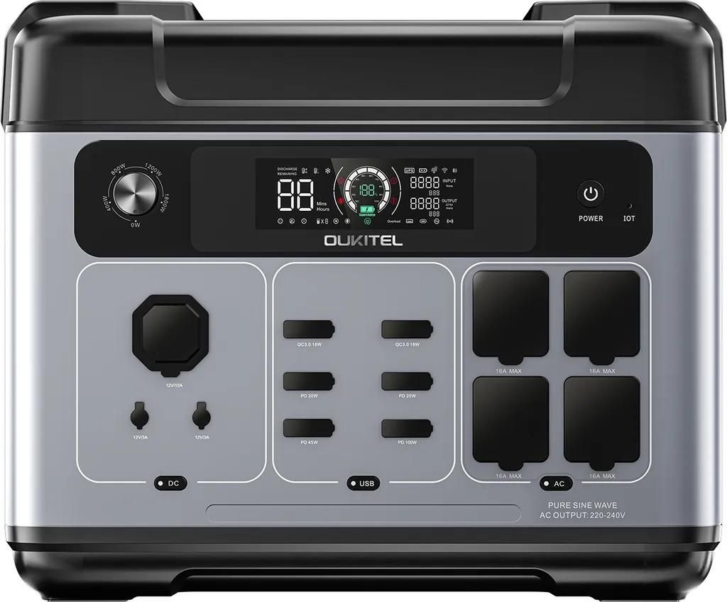 Oukitel P2001E Plus draagbaar energiestation 2000W (4000W Productafbeelding 