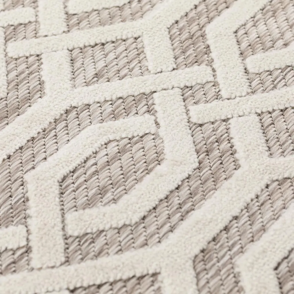 Tapis Piatto Mataro 80x150cm - Naturel et Résistant Extérieur - 3