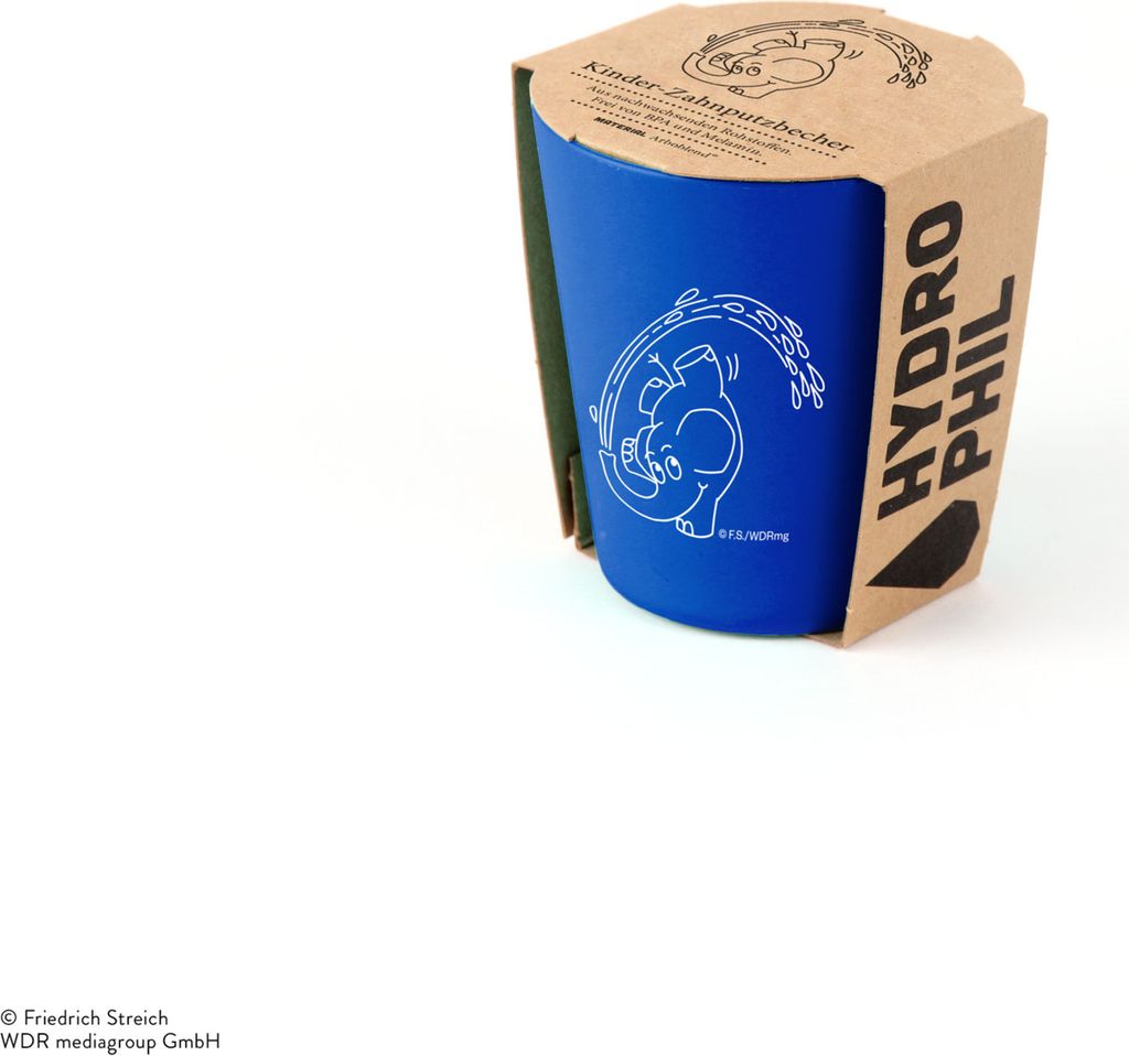 HYDROPHIL Zahnputzbecher Elefant