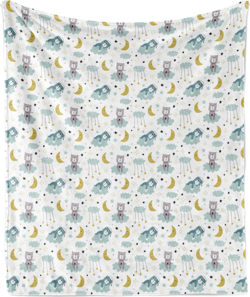 ABAKUHAUS Coperta Pile Professionale 125x175 | Flanella Asilo Nido