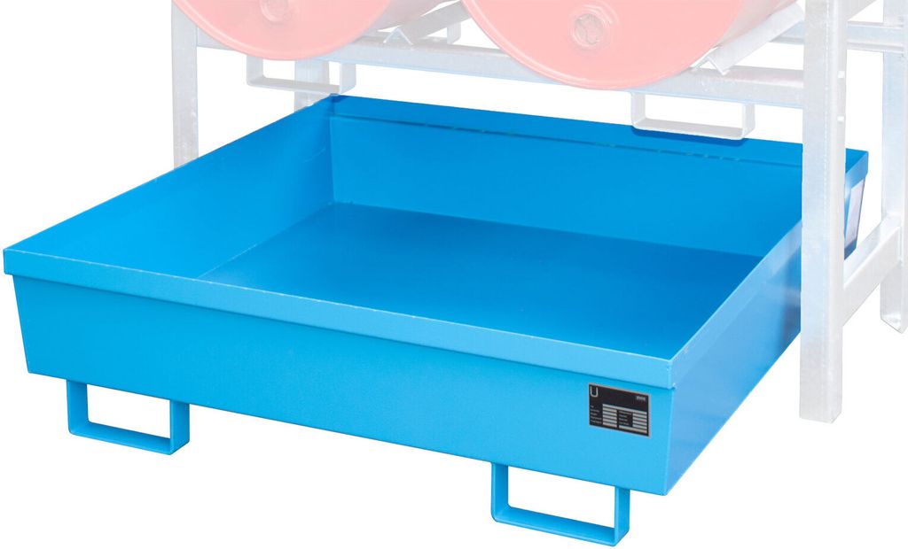Bauer Auffangwanne FRA-2, 1380x580x850mm, 280l, Lichtblau Produktbild 