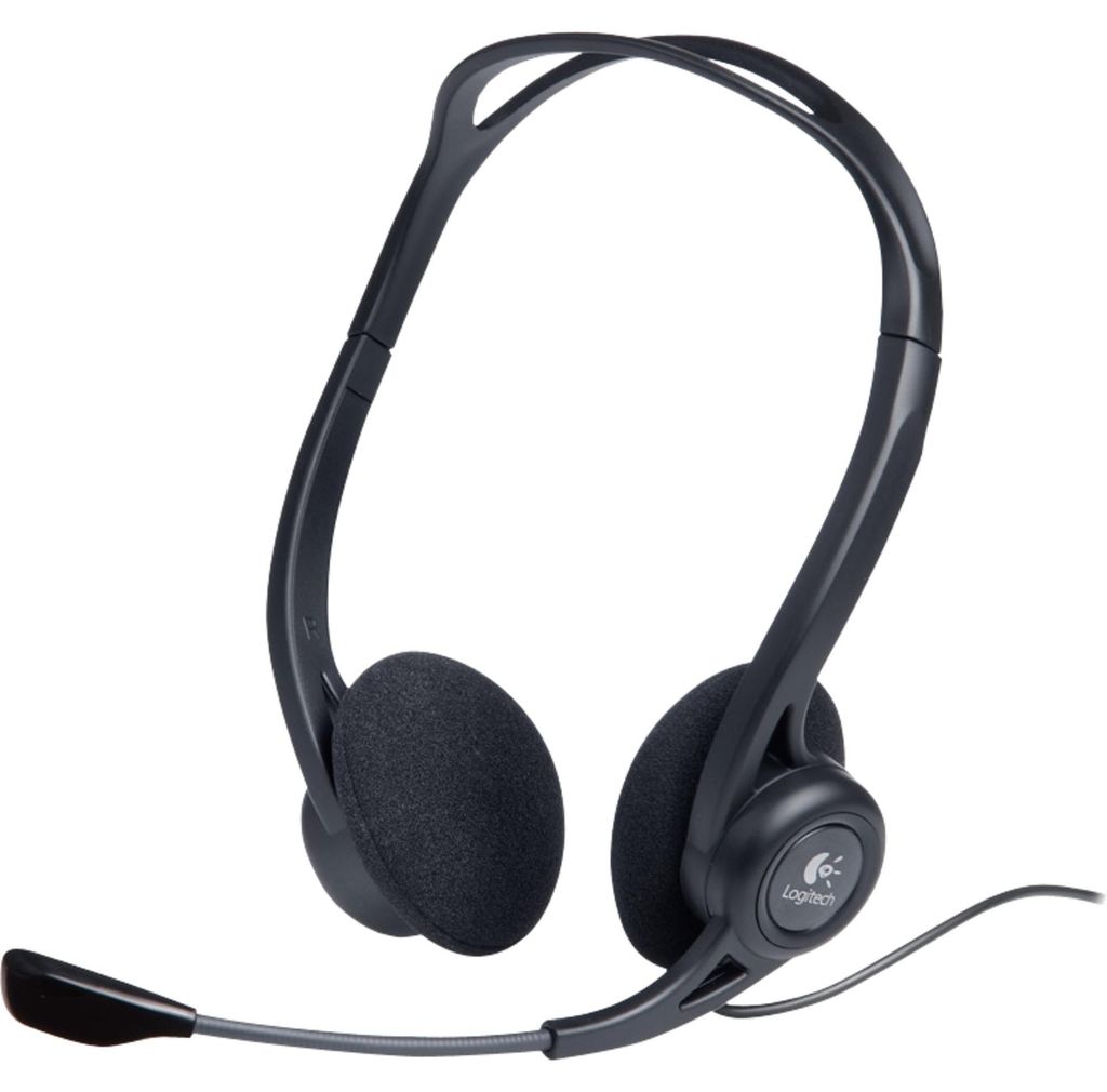 Logitech 960 Kopfhörer mit Mikrofon, Stereo-Headset, Produktbild 